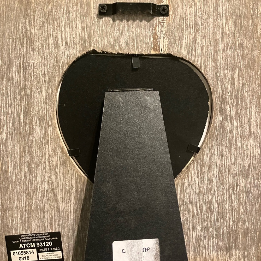 Heart-Shaped Rustic Brown Photo Frame - Picture 5 of 5